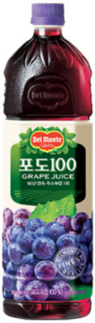델몬트 포도 3, 1.5L, 1개