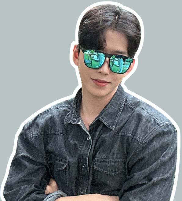 안경 부착식 편광 덮경 클립온 오버사이즈 뿔테 선글라스