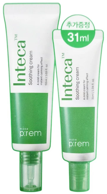메이크프렘 인테카 수딩크림 80ml, 1개 - 쿠팡