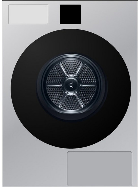 삼성전자 Bespoke AI LCD 건조기 109.2mm 20kg 방문설치, 실버스틸, DV80F20DDT