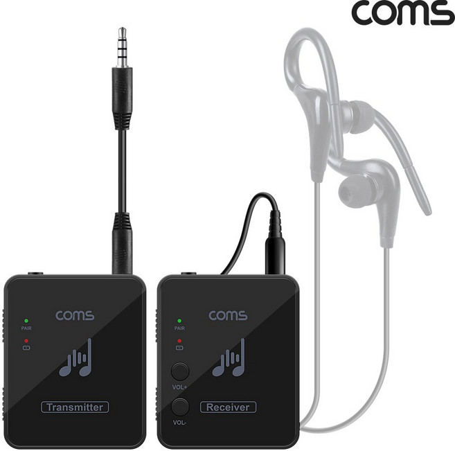 공연용무선오디오송수신기 기타키보드연결 실시간소리전송장치, JA361, 1개