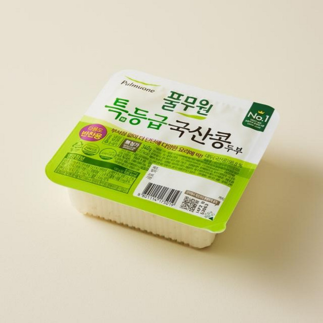 풀무원 특등급 국산콩두부 반찬조리용 (340g) 340g 3개
