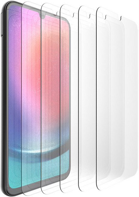 5세컨즈 투명 2.5D 강화유리 액정 보호필름, 1개