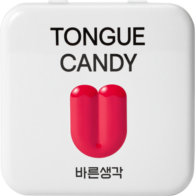 바른생각 텅 캔디 입냄새 구취 발색 생기, 4개, 30g, 1개