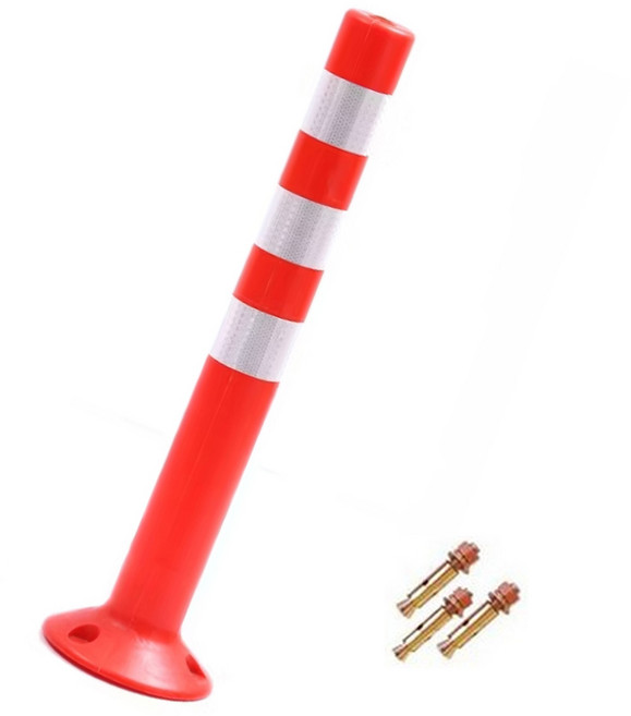 쿠몽 차선 규제봉 유도봉 백색반사지 75cm, 백색 반사지, 1개