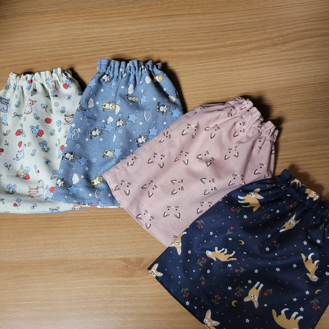 미루마노 토시 사무용 팔토시 여성용 면 팔목 손목 사무실 반토시 작업용 미술 운전 여자, 혼합색상, 1개, 사막여우