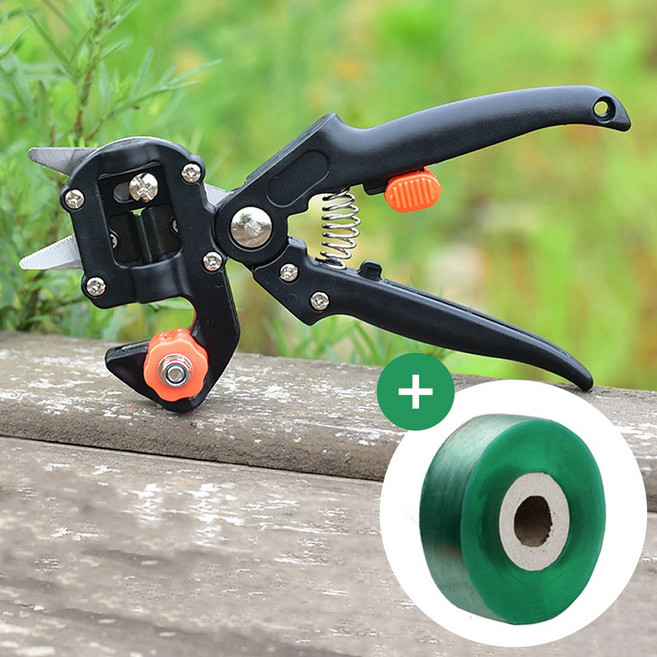 주니톡 접목가위 나무 접목가위 전지가위 세트, 1세트