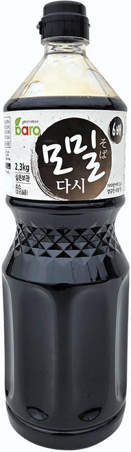 바로 바로소스 모밀다시 국물 소스 업소용, 2.3kg, 1개