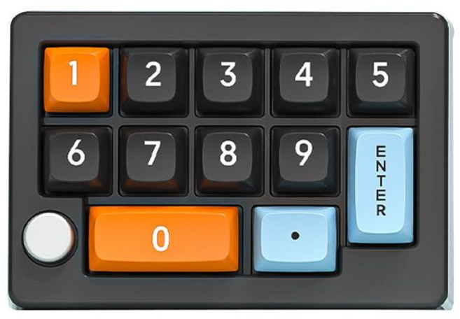 W908 機械數字小鍵盤 RGB背光 藍牙 無線 炒股 辦公, 1個, 黑色 三模+宏定義+全鍵熱插拔+RGB背光