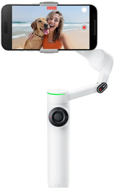 인스타360 Flow 2 Pro 크리에이터 번들, 인스타360 flow pro 써밋화이트, (ONE COLOR) CLEAR WHITE, 1세트