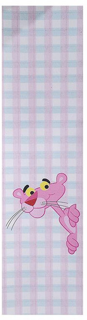 스케이트보드 사포 스티커 전문 샌드페이퍼 투명 내마모성 두꺼운 마감 처리 에어홀 데크 다용도, 1개, 핑크 팬더