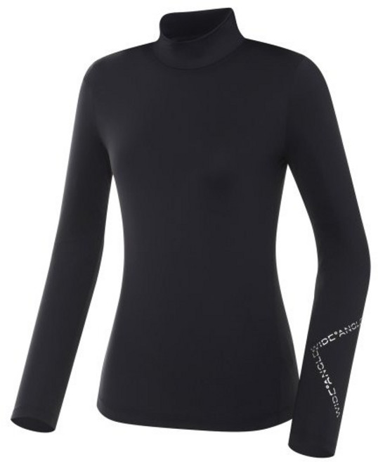 와이드앵글_WWP24291Z1_TO 하이넥 베이스레이어 L (Black)