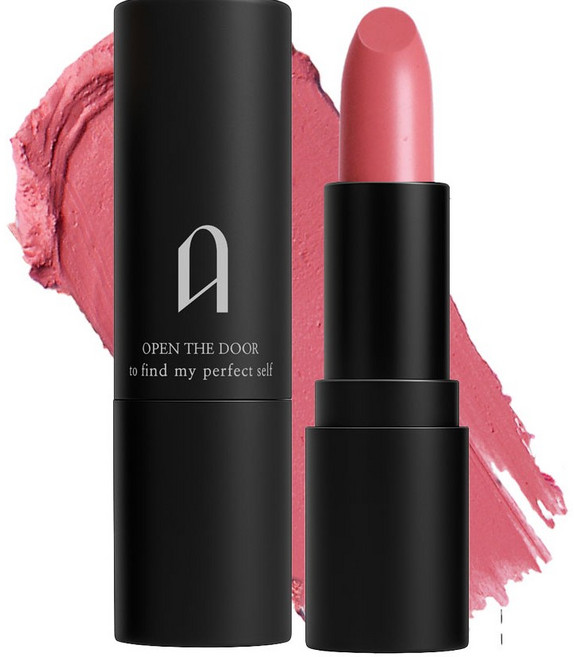 아미옥 프리미엄 매트 립스틱 블랙라인, 1개, HF019 로즈홀릭