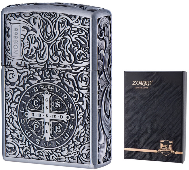 정품 조로 라이터 콘스탄틴 지포형 고급 선물용 오일라이터 zorro lighter
