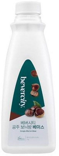 베버시티 공주 보늬밤 베이스 1kg 카페 음료 액상 농축액 cju+513KI