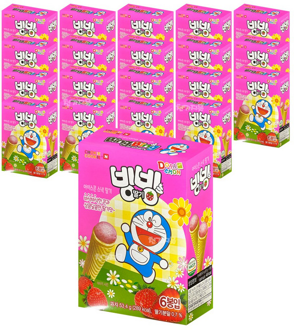 빙빙 딸기 box, 53.4g, 20개