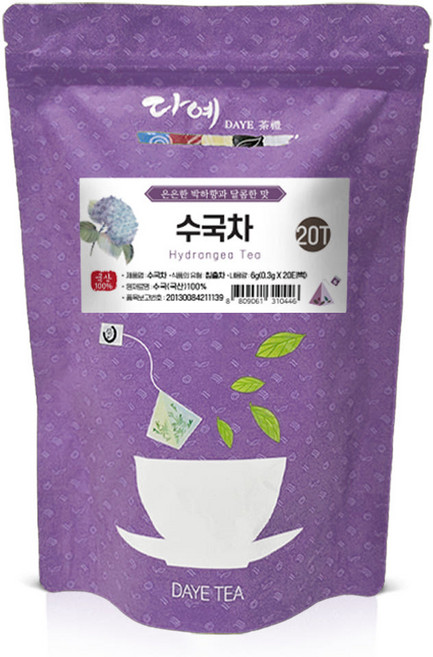 다예 삼각티백 수국차, 300mg, 20개입, 1개