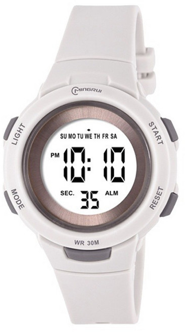 LABTZ 남성여성 남여공용 심플디자인 스포츠 우레탄 밴드 디지털 패션 전자 손목시계