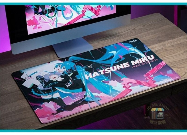 初音未來 潮汐之歌系列 滑鼠墊, 初音電競之心滑鼠墊(70x40cm), 1個