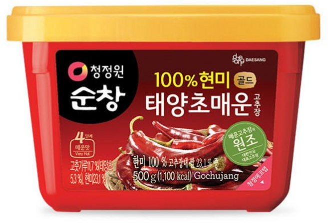 청정원순창 태양초 매운고추장 골드, 500g, 1개