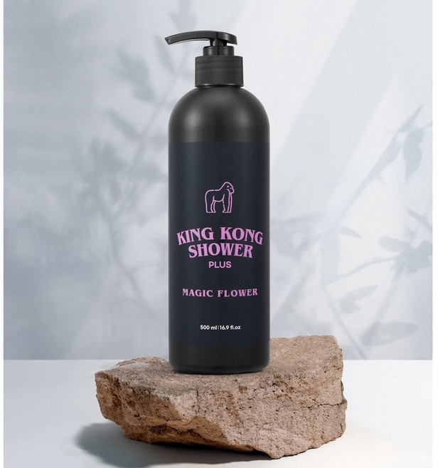 킹콩샤워 강아지 샴푸 매직플라워, 500ml, 1개