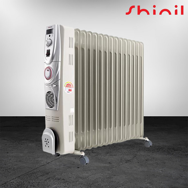 신일 동파방지 대형 라디에이터 화장실 욕실 가정용 타이머 15핀