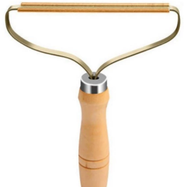 옷 먼지 스크레이퍼, 우드색상, 2개