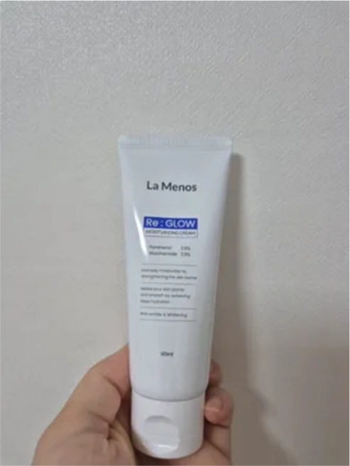 라메노스 리글로우 판테놀 나이아신아마이드 속건조 끈적이지않는 화잘먹크림 라메노스크림 수분크림, 1개, 60ml