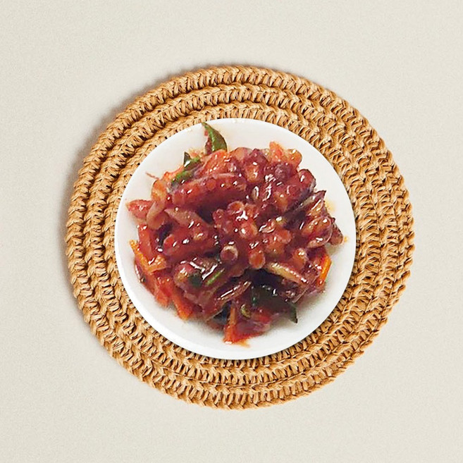 납골당 꾸미기 미니어처 단품 한식 반찬 요리 미니어쳐 제사상 상차림, [한식/반찬,요리]낙지볶음