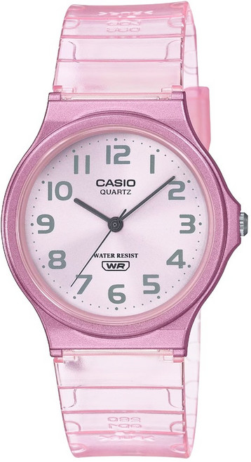 CASIO 卡西歐 薄型透明設計時尚指針錶 (MQ-24S系列)