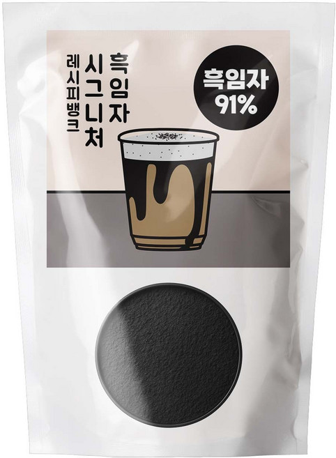 레시피뱅크 무가당 흑임자 91% 흑임자파우더, 800g, 1개, 1개입