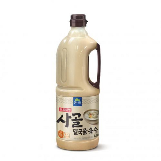 밑국물용사골육수 면사랑 실온, 1개, 1.8L