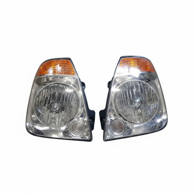 봉고3 라이트 봉고3 전조등 봉고3 헤드램프 노랑타입 중고품, 조수석-커넥터(짹) 타입, 1개