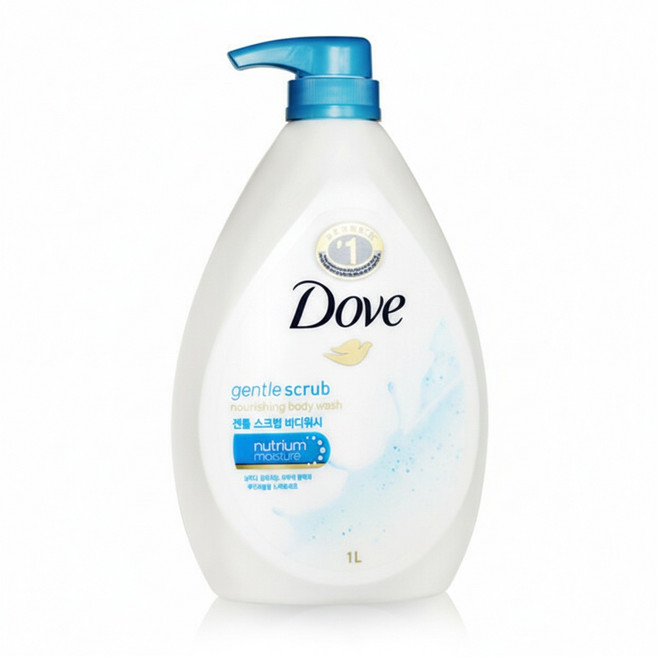 도브 젠틀 스크럽 바디워시 1L, 1개