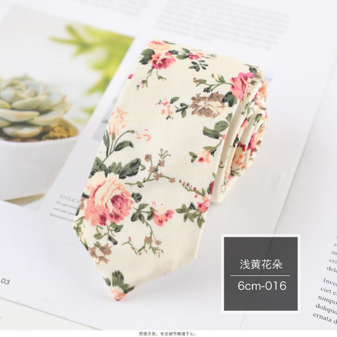 男士英倫印花時尚領帶