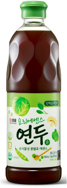 샘표 연두순 860ml 요리에센스 업소용 대용량 연두순, 1개