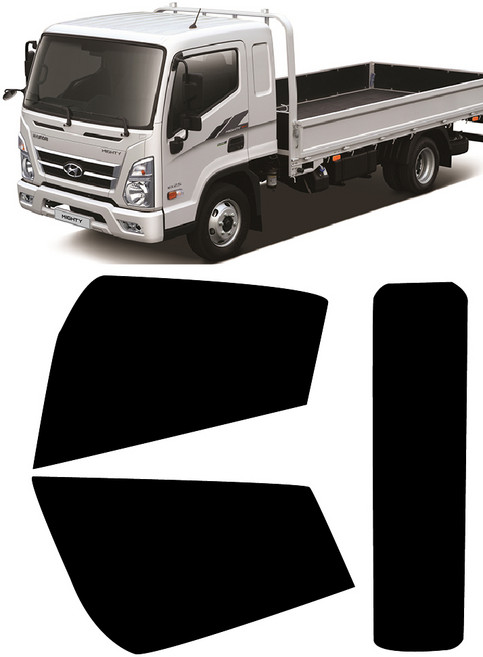 카메이크업 현대 올뉴마이티 화물차 썬팅지 측면+후면 DIY 썬팅필름, 올뉴마이티(측후면세트), IR30_30%