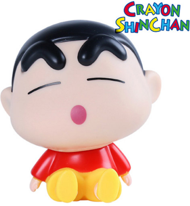 짱구 말랑이 실리콘 터치조절 취침등 무드등 수유등 일반