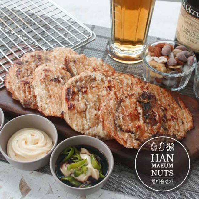 진짱맛짱 순살 아귀구이포 220g 건어물 안주 진미 맥주 아귀, 단품, 1개
