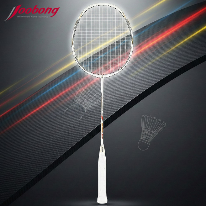 주봉 배드민턴라켓 카이저300 가벼운 선수용 입문용 올라운드형 배드민턴채 스트링(줄)포함, 1개, 주봉 카이저300