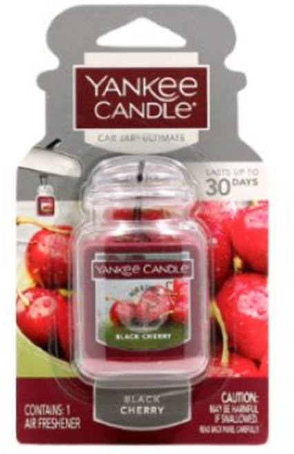 양키캔들 카자 얼티메이트 차량용 방향제, 1개, 블랙 체리