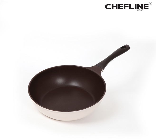 셰프라인 쵸코크림 가벼운 IH 인덕션 궁중팬, 1개, 28cm