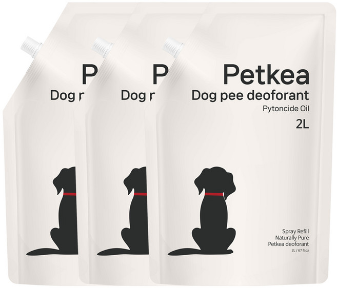 펫케아 강아지탈취제 리필형 피톤치드 천연 스프레이 반려견 오줌냄새 제거, 1개, 6L
