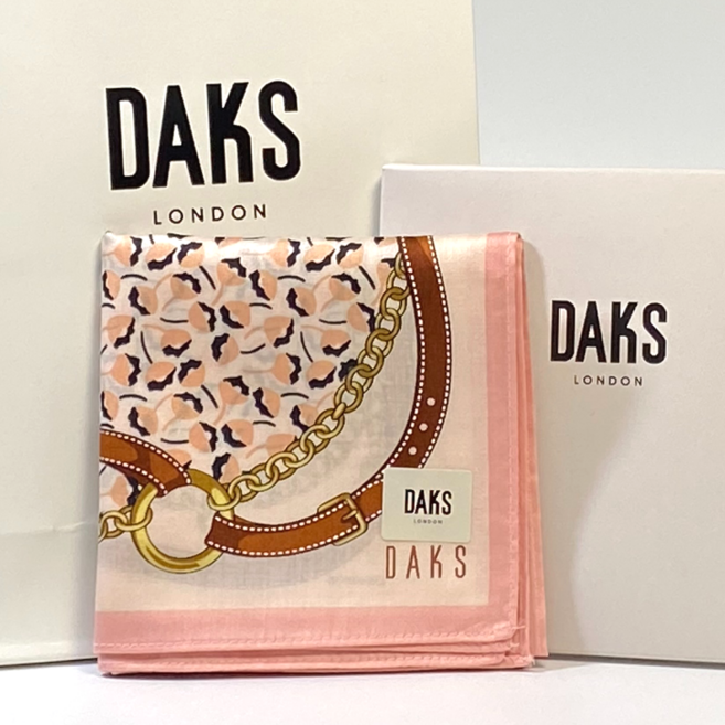 [백화점정품] 닥스 여성 쁘띠 스카프 손수건 선물 순면 100% 선물포장