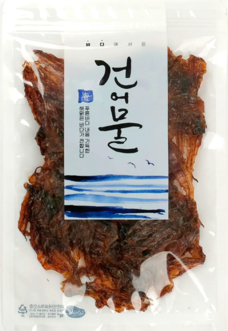 잡내없이 부드러운 납작숏다리 오다리 50미 내외 260g, 1개