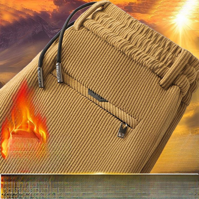 해피유통 남성 도톰 패션 캐주얼 무지 심플 팬츠 jhsky