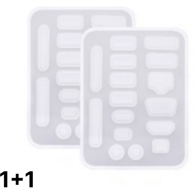 노트북 각종 먼지 마개 USB 보호캡 커버, 투명화이트