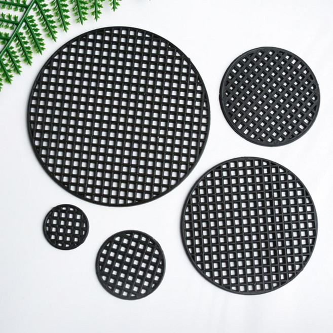 원형 화분 배수망 물구멍 화분망 깔망 분갈이망 2호 3.8cm, 1개