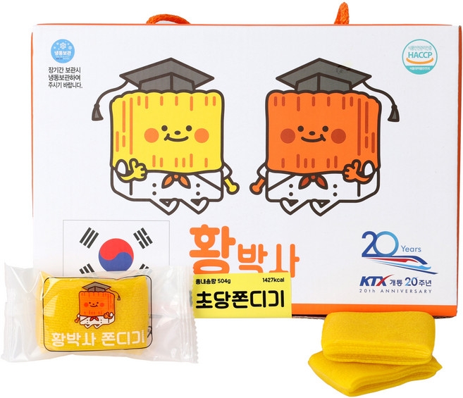 놀면뭐하니 출연 원조 황박사쫀디기 초당옥수수 쫀드기 12개입 504g / 밥통쫀드기 쫀디기 무방부제, 1개
