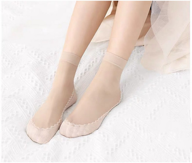 여성 스타킹 발 맨발 스타킹 일상 미끄럼 방지 스타킹 10+1